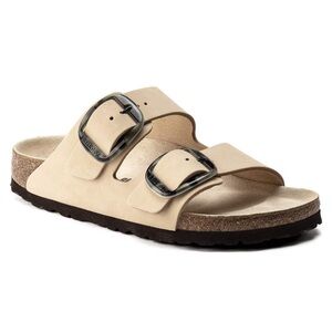 NWT Birkenstock Women’s EU 38 Arizona Big Buckle Sandal in Almond